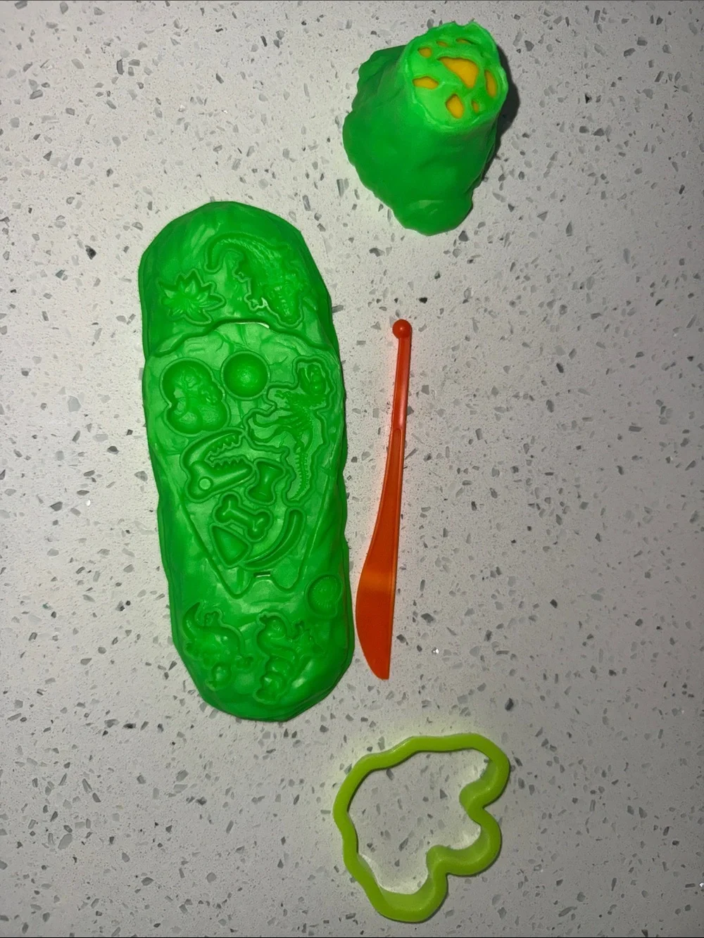 Green & Orange Dinosaur Play-Doh Molding Toy (E1952 - 2017)